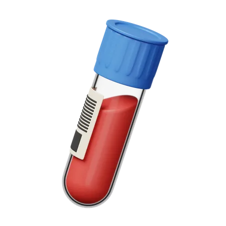 Blood Test  3D Icon