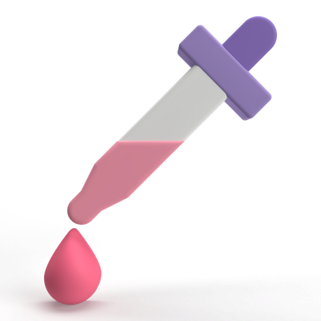 Blood Test  3D Icon