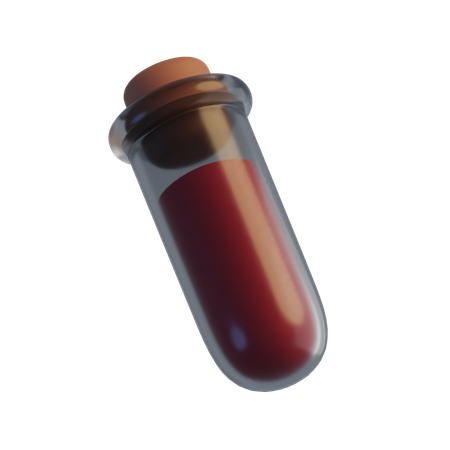 Blood test  3D Icon