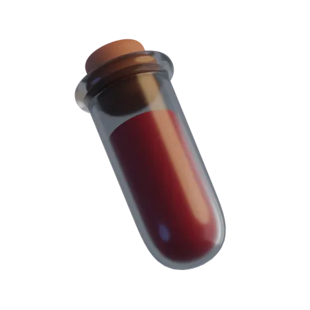 Blood test  3D Icon