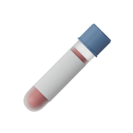 Blood Test  3D Icon