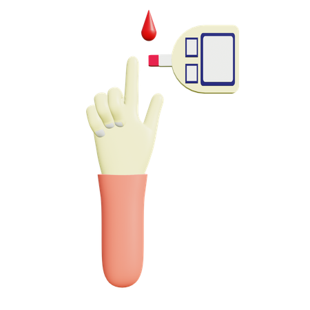 Blood Test  3D Icon