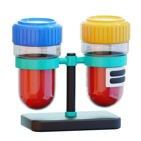 Blood test  3D Icon