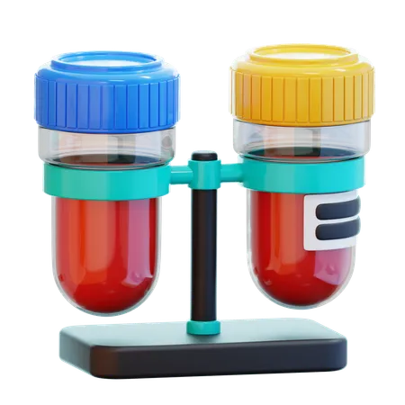 Blood test  3D Icon