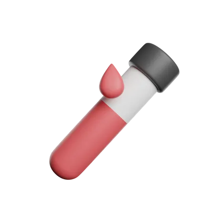 Blood Test  3D Icon