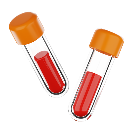 Blood Test  3D Icon