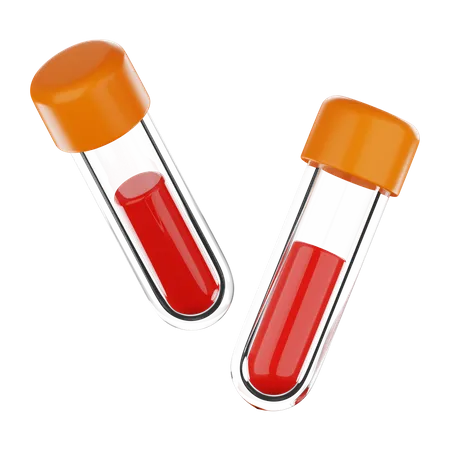 Blood Test  3D Icon