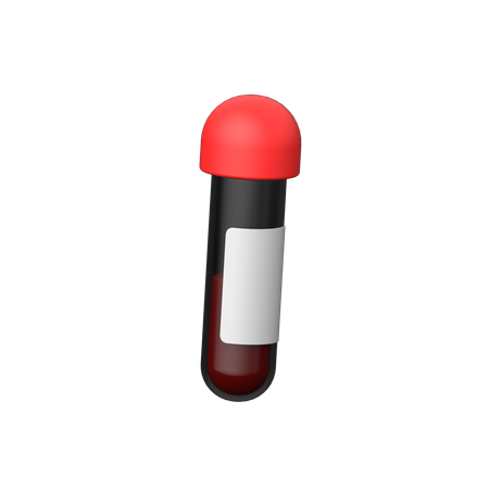 Blood Test  3D Icon