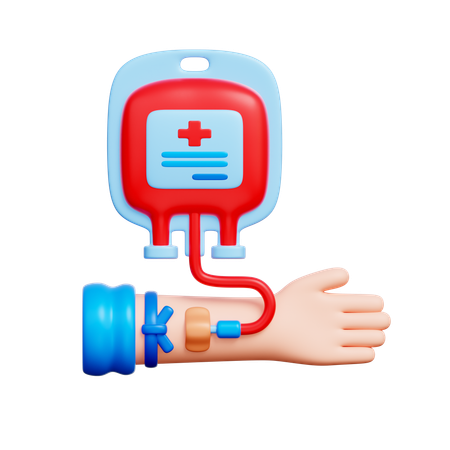 Blood Transfer Arm  3D Icon