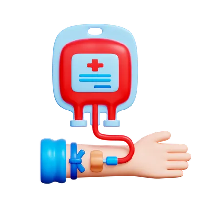 Blood Transfer Arm  3D Icon