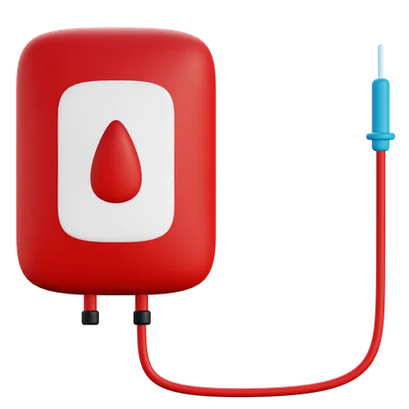 Blood Transfusion  3D Icon