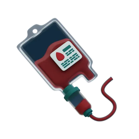 Blood transfusion  3D Icon