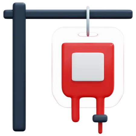 Blood Transfusion  3D Icon