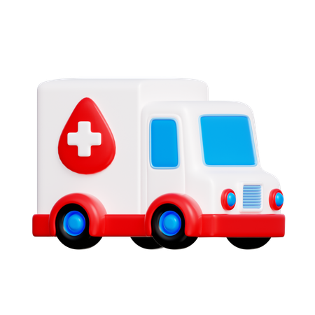 혈액 운반체  3D Icon