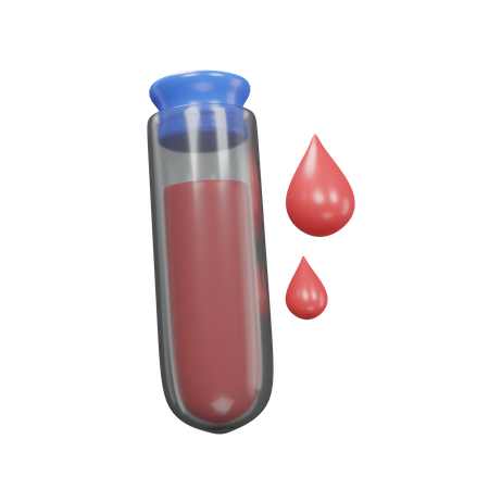 Blood Tube  3D Icon