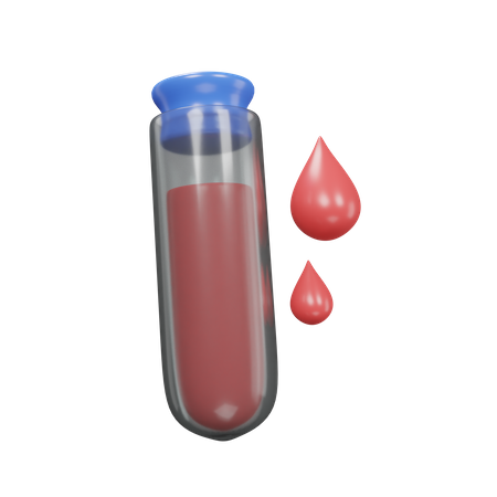Blood Tube  3D Icon