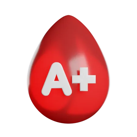 Blood Type A Cell 3D Icon