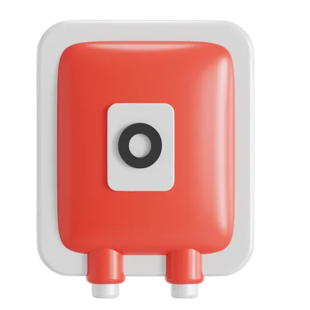 Blood type O  3D Icon