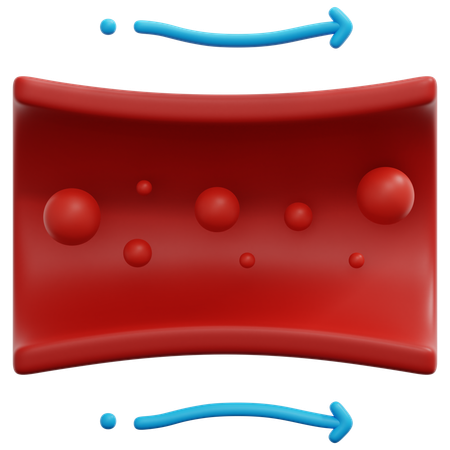 Blood Vessel  3D Icon