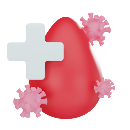 Blood Virus  3D Icon