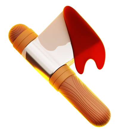 Bloody Axe  3D Icon