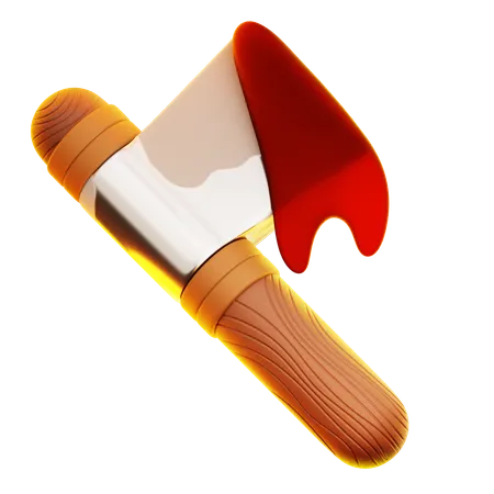 Bloody Axe  3D Icon