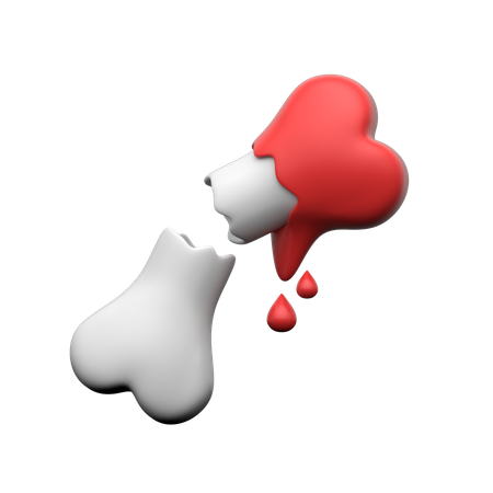 Bloody Bone  3D Icon