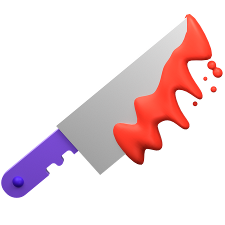 Bloody Knife  3D Icon