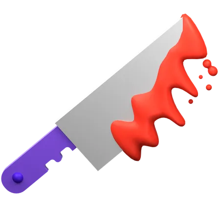 Bloody Knife  3D Icon