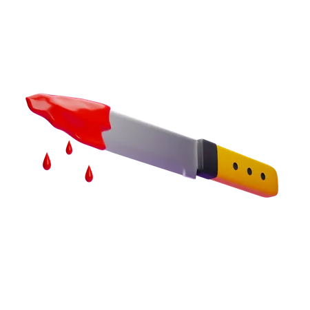 Bloody Knife  3D Icon