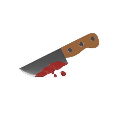 Bloody Knife  3D Icon