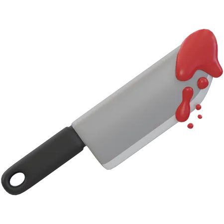 Bloody Knife  3D Icon