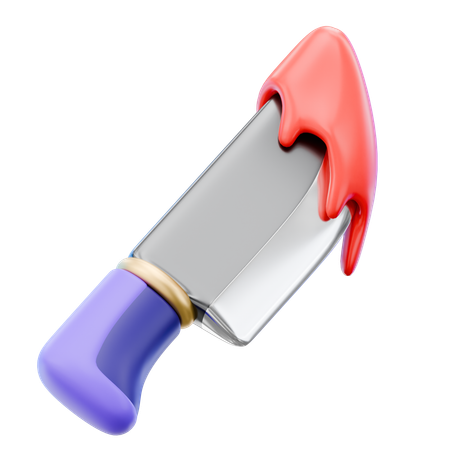 Bloody Knife  3D Icon
