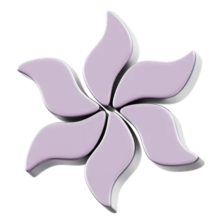 Blooming Flower  3D Icon