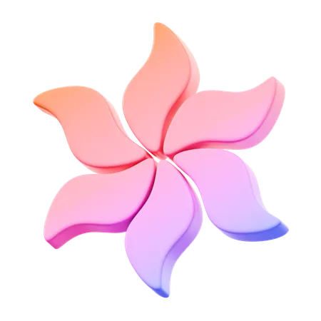 Blooming Flower  3D Icon