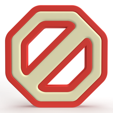 Bloquear  3D Icon