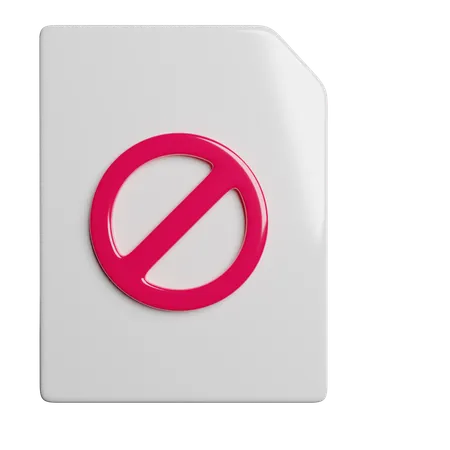 Bloquear archivo  3D Icon