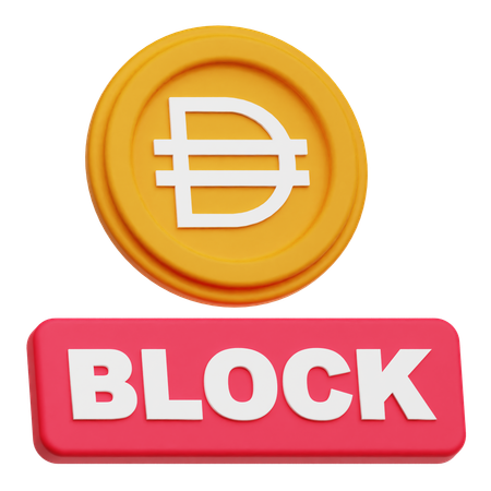 Bloque dai  3D Icon