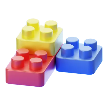 Bloque lego  3D Icon