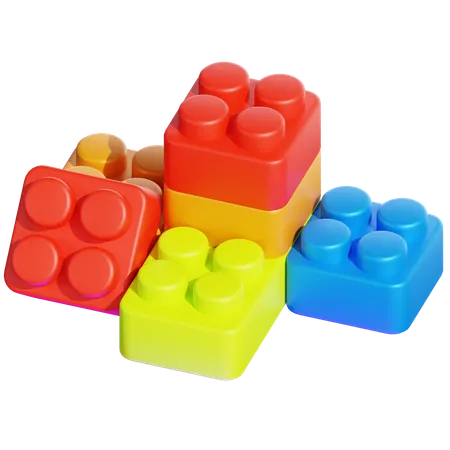 Bloque lego  3D Icon