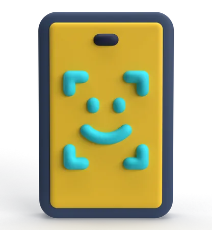 Bloqueio de rosto  3D Icon