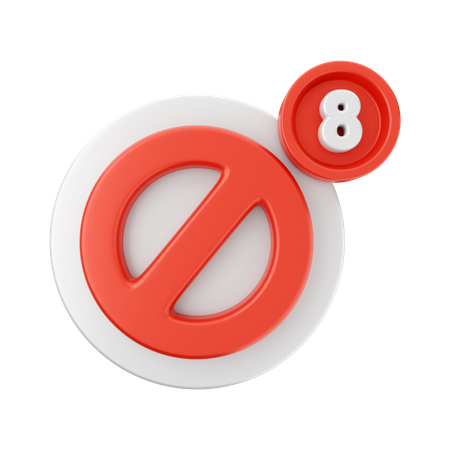 Bloquer les notifications  3D Icon