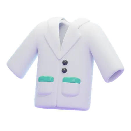 Blouse de laboratoire  3D Icon