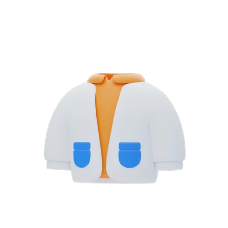 Blouse de laboratoire  3D Icon