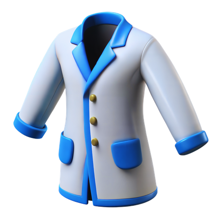 Blouse de laboratoire  3D Icon