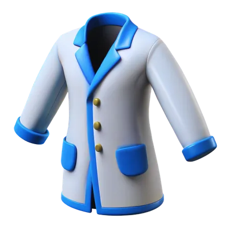 Blouse de laboratoire  3D Icon