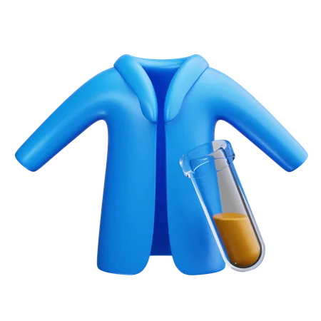 Blouse de laboratoire  3D Icon