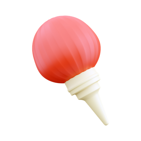 Blowing Balloon Toner  3D Icon