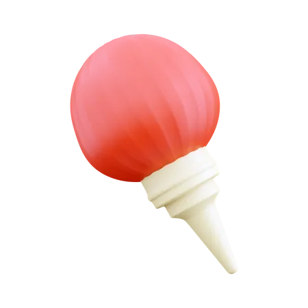 Blowing Balloon Toner  3D Icon