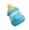 Blue Baby Bottle